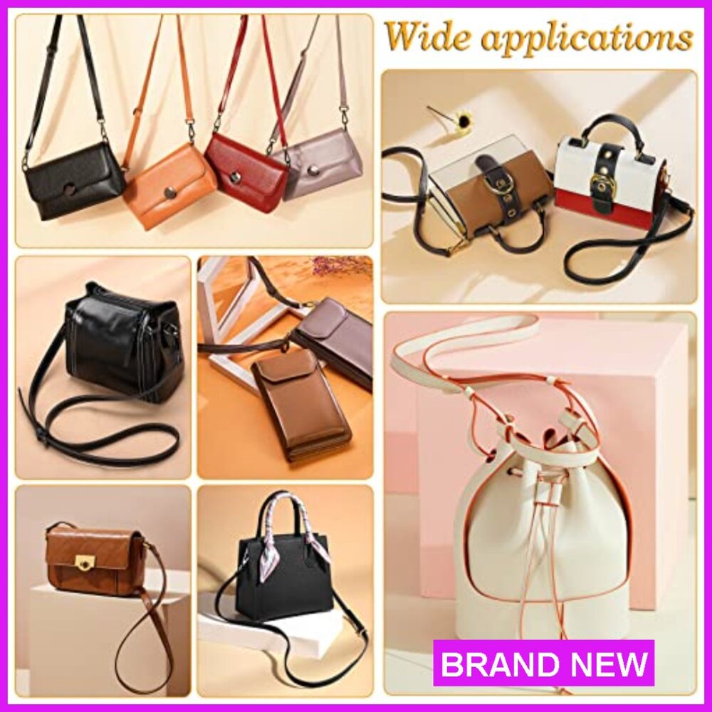 Adjustable Leather Replacement Straps For Diy Bag… - image 4